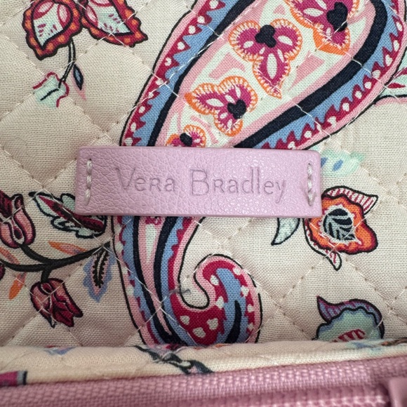 👜 Vera Bradley Mini Sling Backpack – Felicity Paisley Pink – NWOT - Picture 7 of 11